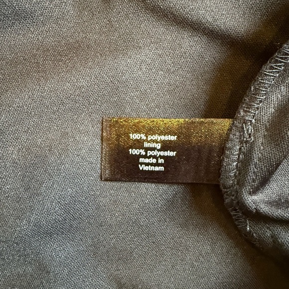 Lane Bryant Black and Pink Ruffled Wrap Dress Size 22 - Picture 5 of 7